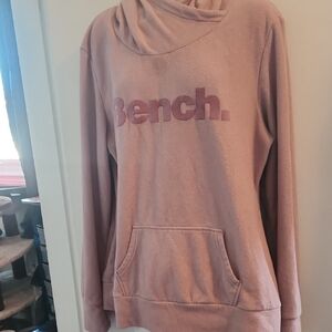 Bench Pink Cowl Neck Hoodie US XXL